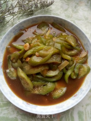 蚝油烧丝瓜的做法步骤：6