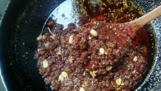 自制大颗粒花生牛肉酱的做法步骤：6