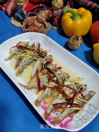 蒸小黄鱼干的做法步骤：9
