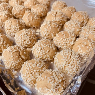 开口笑的做法步骤：9