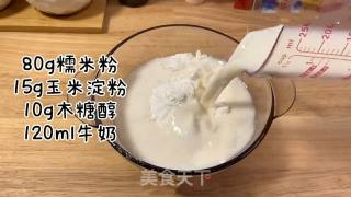 桃子草莓糯米糍的做法步骤：1