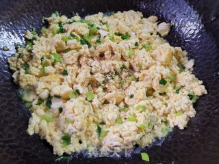 鸡蛋鸡刨豆腐的做法步骤：8