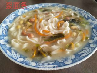 浆面条的做法步骤：9