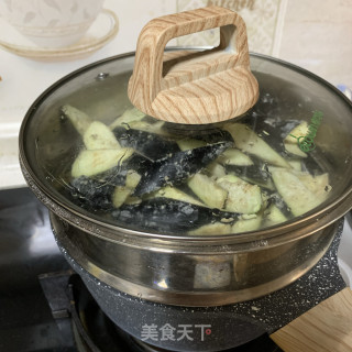 蒸茄子的做法步骤：3