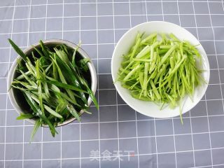 豆豉炒空心菜的做法步骤：2