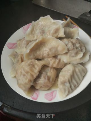 白萝卜丝猪肉饺子的做法步骤：5