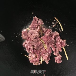 小炒牛肉的做法步骤：6