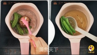 小鹿优鲜-荷兰豆牛肉鸡蛋羹的做法步骤：4