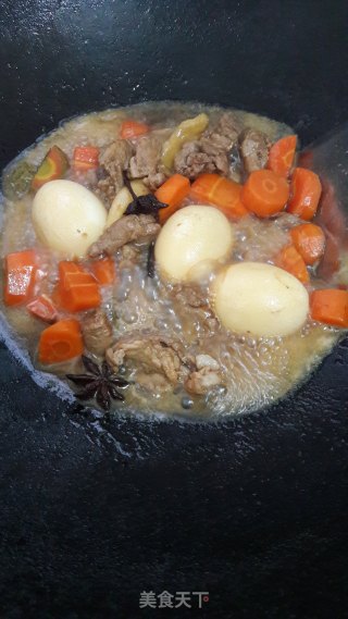 肉蛋乱炖的做法步骤：9