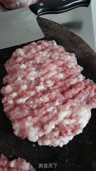 薄荷炒肉末的做法步骤：1