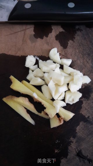 薄荷炒肉末的做法步骤：3