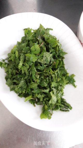薄荷炒肉末的做法步骤：4