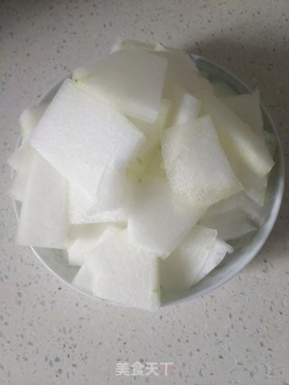 冬瓜肉末的做法步骤：1