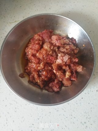 冬瓜肉末的做法步骤：2