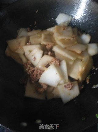 冬瓜肉末的做法步骤：7