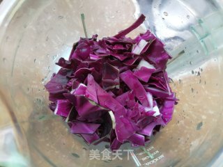 紫甘蓝玫瑰花的做法步骤：2
