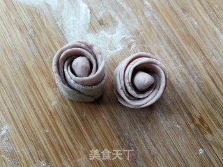 紫甘蓝玫瑰花的做法步骤：9