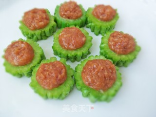 “ 肉类 ”苦瓜酿肉的做法步骤：6