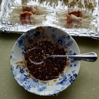 烤培根金针菇的做法步骤：5