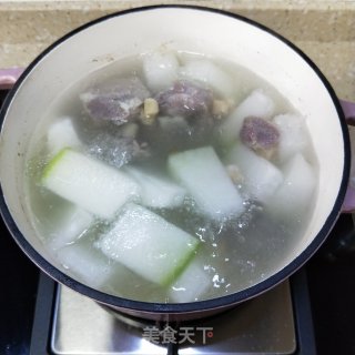 猪骨瑶柱冬瓜汤的做法步骤：8