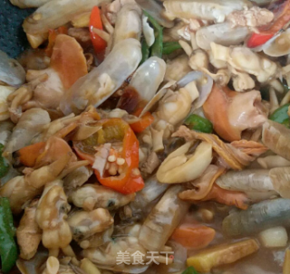 炒圣子的做法步骤：5