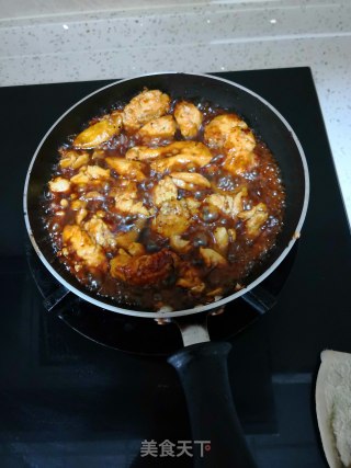 鸡肉盖饭的做法步骤：11