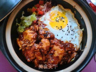 鸡肉盖饭的做法步骤：12