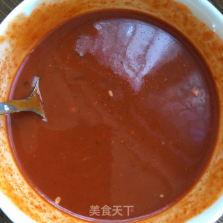 韩式辣酱炒虾仁的做法步骤：7