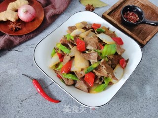 清肝明目的洋葱炒猪肝的做法步骤：11