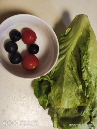 韩式炸鸡生菜水果沙拉的做法步骤：4