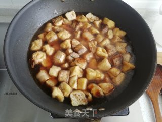 豆腐包烧肉的做法步骤：7