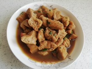 豆腐包烧肉的做法步骤：9