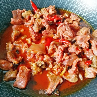 腐竹烧牛腩的做法步骤：9