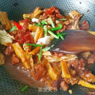 腐竹烧牛腩的做法步骤：12