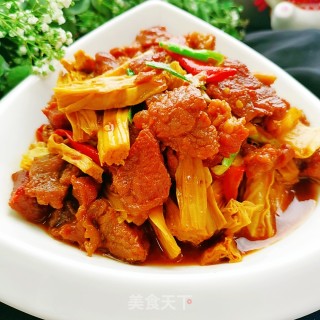 腐竹烧牛腩的做法步骤：13