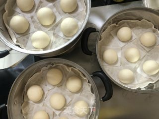 中式奶黄包的做法步骤：11