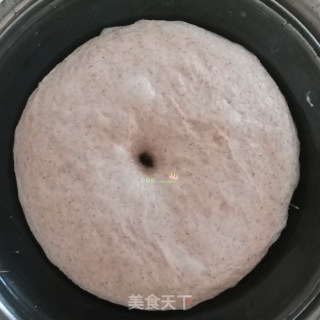 #冷藏发酵#手揉 70%中种超柔软黑全麦吐司的做法步骤：13