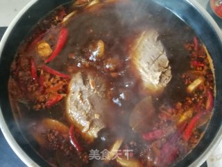 辣卤牛肉的做法步骤：10