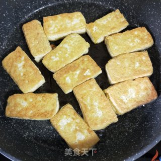 拌煎豆腐的做法步骤：4