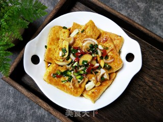 拌煎豆腐的做法步骤：10