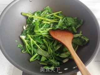 素炒空心菜的做法步骤：3