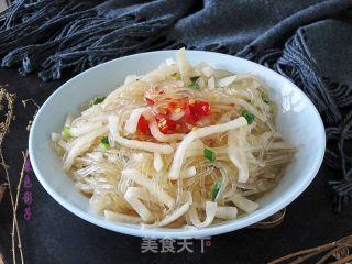 酸爽萝卜粉丝的做法步骤：9