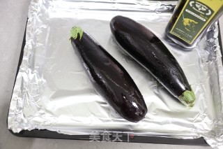 烤肉末茄子的做法步骤：2