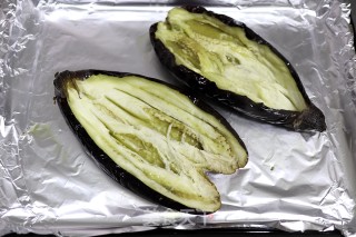 烤肉末茄子的做法步骤：6