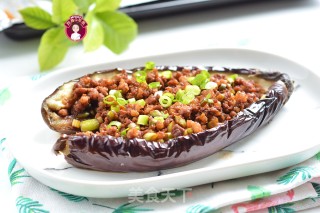烤肉末茄子的做法步骤：10