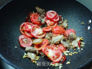 番茄炒包心菜的做法步骤：7