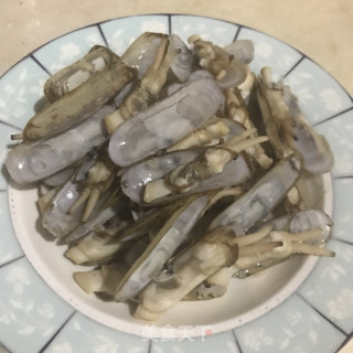 辣炒蛏子的做法步骤：3