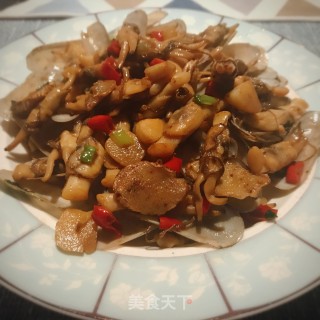 辣炒蛏子的做法步骤：5