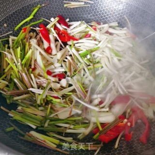 荞子炒鸡蛋的做法步骤：6