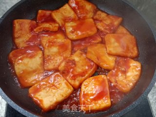 糖醋脆皮豆腐的做法步骤：7